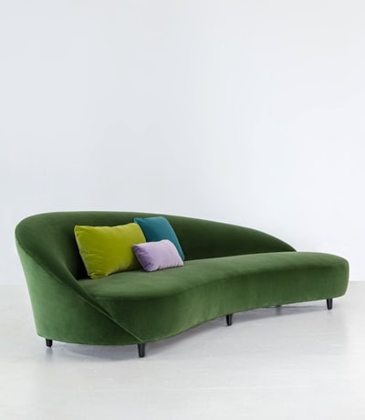 green art deco inspired furniture
