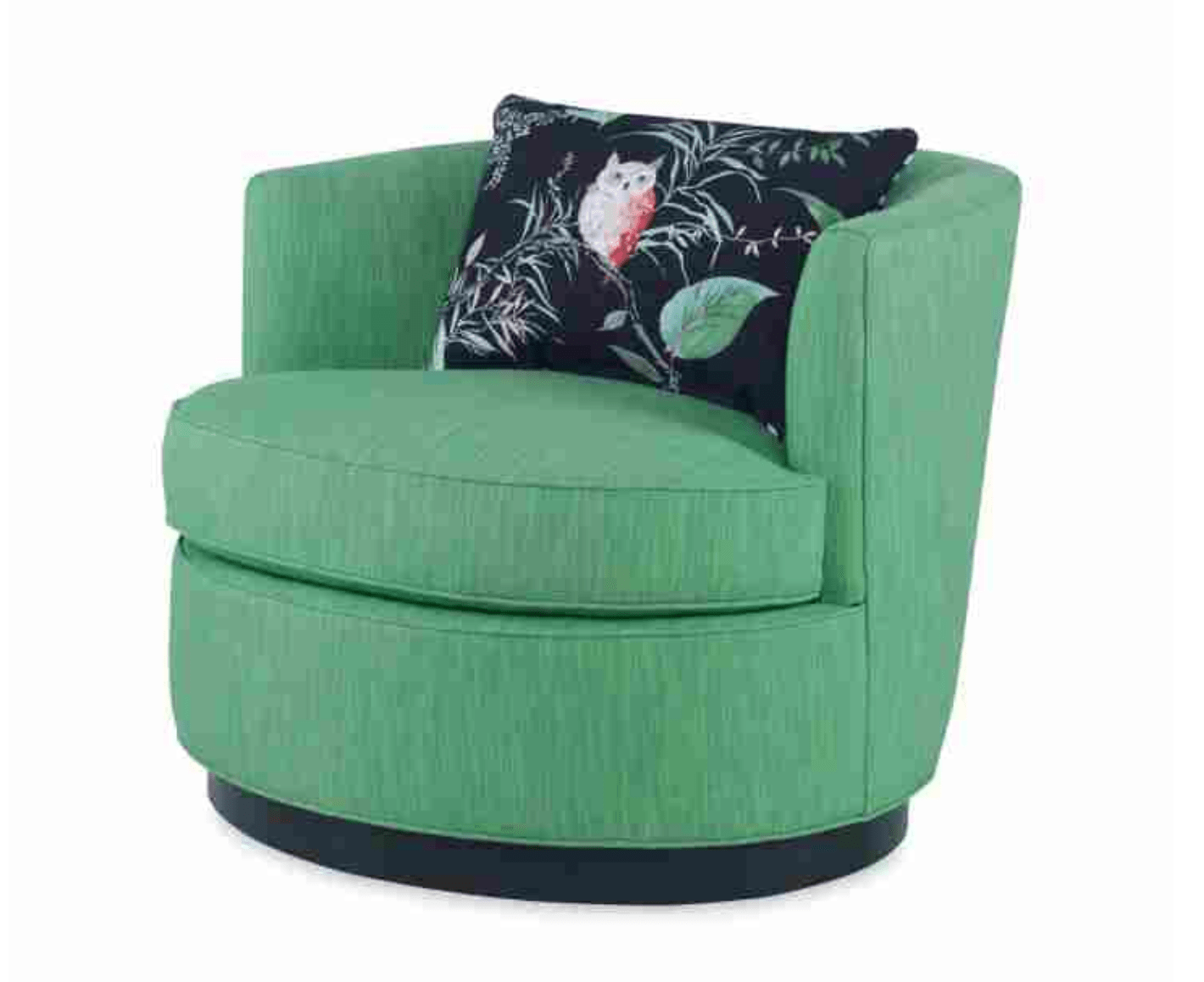 green art deco inspired chair