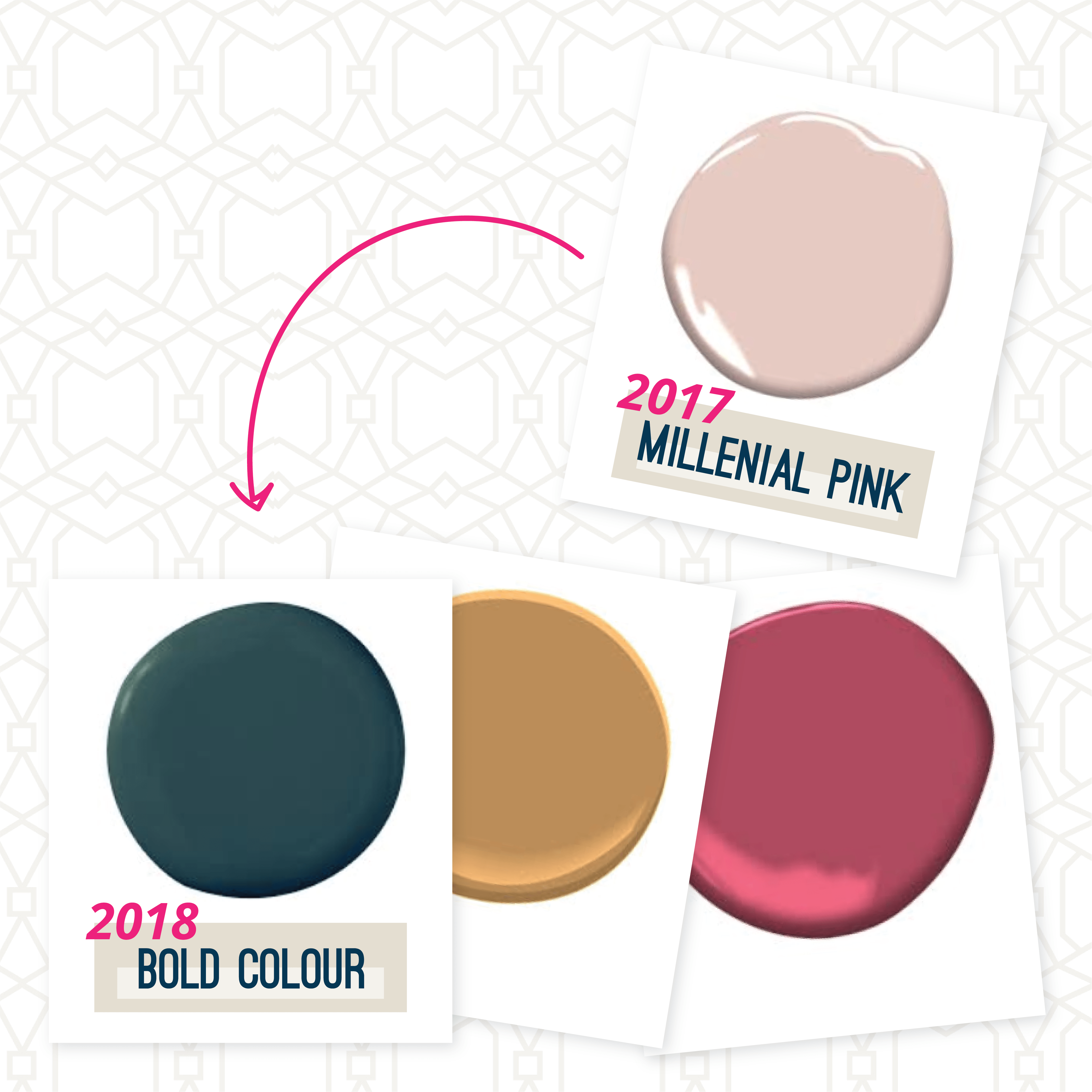 colorful paint swatches